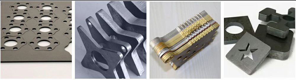 Fiber laser cutting machine sample