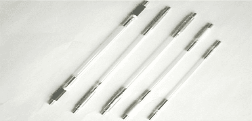 Xenon lamp: provides energy for the crystal