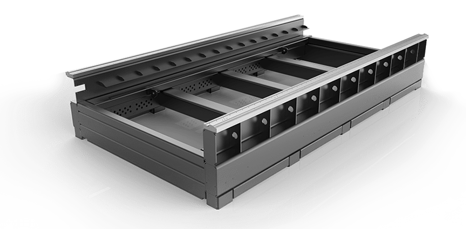 The Segmented Rectangular Tube Welded Bed