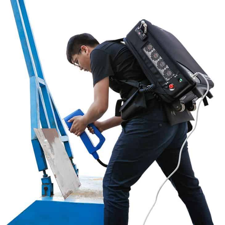 backpack fiber laser cleaning machine